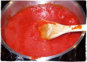 pan of sauce