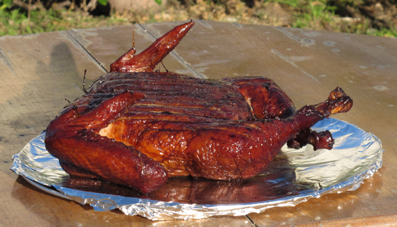 smoked turducken