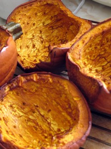 smoked pumpkin