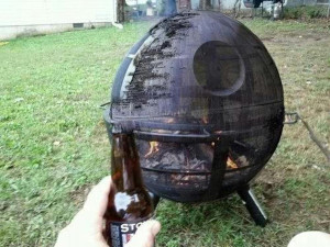 "That's no moon... It's a fire hazard."