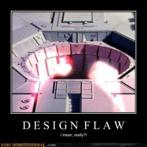 death star exhaust port