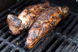 marinated jerk pork