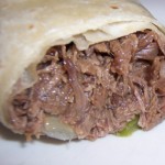 machaca burrito