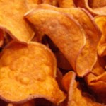 spicy sweet potato chips