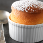 bbq white chocolate souffle