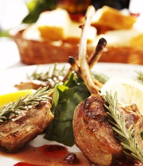 Grilled Spring Lamb Chops with Kentucky Rub and Balsamic Reduction - Burn Blog