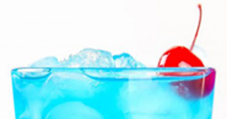 Blistering Blue Lagoon Cocktail - Burn Blog