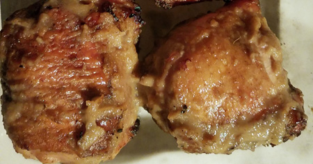 White Peach Bourbon Grilling Sauce