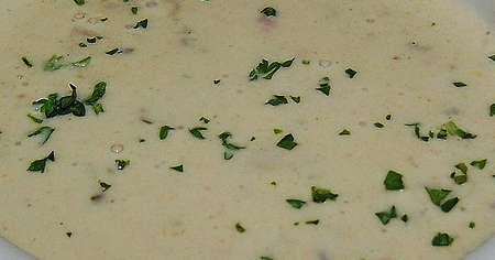 Cream of Jalapeño Soup with Chicken - Burn Blog