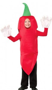chili pepper kids costume