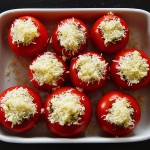 zucchini stuffed tomatoes