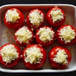 Zucchini-Stuffed Roasted Tomatoes
