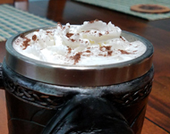 Spicy Hot Milk Bourbon Punch