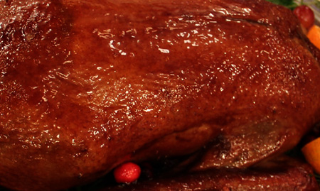 Breast of Wild Goose with Lingonberry Sauce - Burn Blog