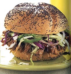 Carolina Pulled Pork Sandwiches with Coleslaw - Burn Blog