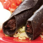 blue corn flautas