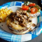 mesquite mushroom burger