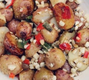 warm potato salad