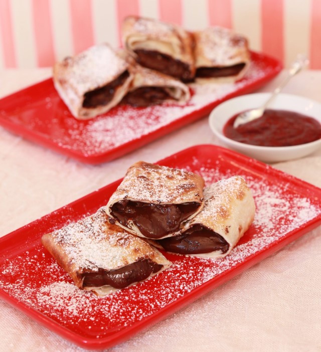 byron bay chilli chocolate chimichangas