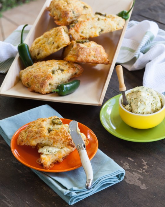 spicy jalapeno scones