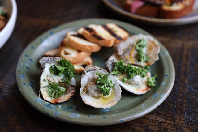 grilled oysters