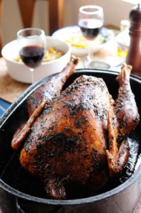 italian turkey in pan