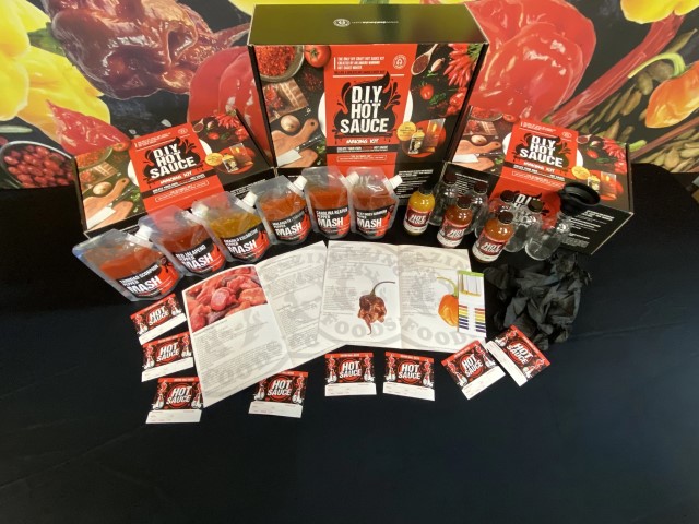 The Carolina Reaper Hot Sauce Kit Gift Set, Make Your Own