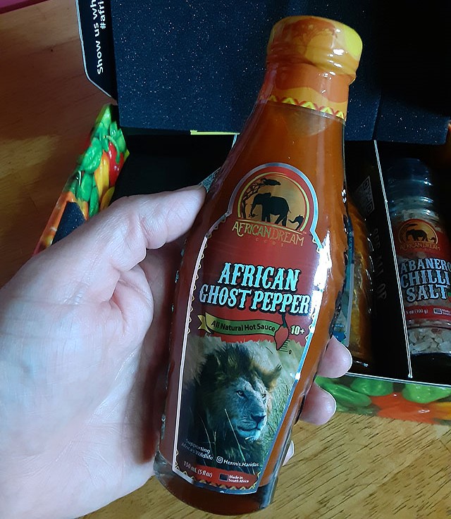 african dream ghost pepper sauce review