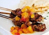 Beef Kebabs Tropicale