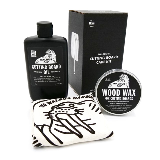 walrus cutting board oil kit