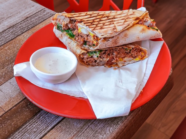 machaca burrito